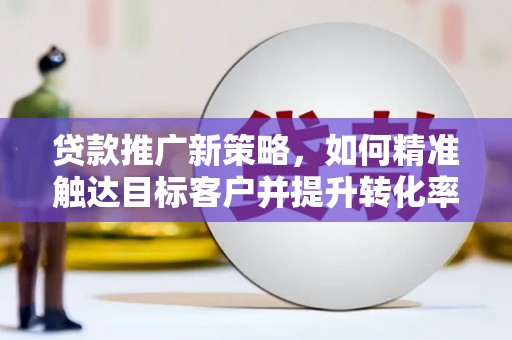 武冈贷款推广新策略，如何精准触达目标客户并提升转化率